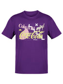 Officially Licensed Coca-Cola Coke Is It! Enjoy Retro Graphic Men's T-shirt