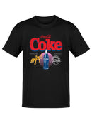 Officially Licensed Coca-Cola Enjoy Coke Retro Logo - Original Formula Graphic Men's T-shirt