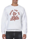 Officially Licensed Hola Churro Crave The Joy Churro Art Men's Sweatshirt