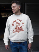 Officially Licensed Hola Churro Crave The Joy Churro Art Men's Sweatshirt