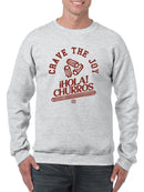 Officially Licensed Hola Churro Crave The Joy Churro Art Men's Sweatshirt
