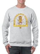 Officially Licensed Hola Churro Churrofic Times Ahead Cartoon Snack Men's Sweatshirt