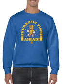 Officially Licensed Hola Churro Churrofic Times Ahead Cartoon Snack Men's Sweatshirt