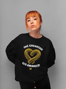 Officially Licensed Hola Churro Heart-Shaped Churros Women's Sweatshirt
