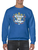 Officially Licensed Hola Churro Cinco De Mayo Churros Men's Sweatshirt