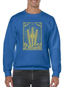 Officially Licensed Hola Churro Radiant Churro Art Men's Sweatshirt