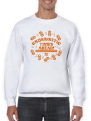 Officially Licensed Hola Churro Churroiffic Times Ahead Men's Sweatshirt