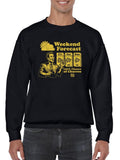 Officially Licensed Hola Churro Weekend Forecast Churro Fun Men's Sweatshirt