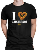 Officially Licensed Hola Churro I Love Churros Men's T-shirt