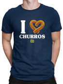 Officially Licensed Hola Churro I Love Churros Men's T-shirt