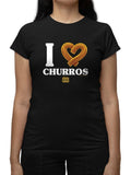 Officially Licensed Hola Churro I Love Churros Women's T-shirt