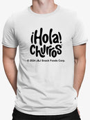 Officially Licensed Hola Churro Whimsical Churro Lover Men's T-shirt