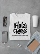 Officially Licensed Hola Churro Whimsical Churro Lover Men's T-shirt
