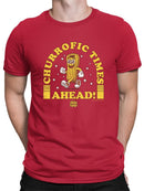 Officially Licensed Hola Churro Churrofic Times Ahead Cartoon Snack Men's T-shirt