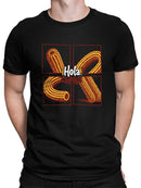 Officially Licensed Hola Churro Pop Art Churro Men's T-shirt