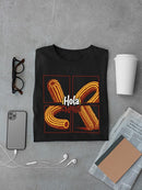 Officially Licensed Hola Churro Pop Art Churro Men's T-shirt