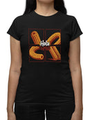 Officially Licensed Hola Churro Pop Art Churro Women's T-shirt