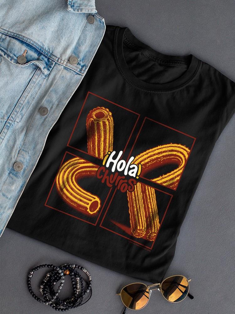 Officially Licensed Hola Churro Pop Art Churro Women's T-shirt