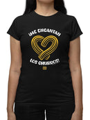 Officially Licensed Hola Churro Heart-Shaped Churros Women's T-shirt