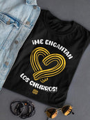 Officially Licensed Hola Churro Heart-Shaped Churros Women's T-shirt