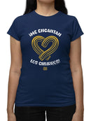 Officially Licensed Hola Churro Heart-Shaped Churros Women's T-shirt