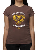 Officially Licensed Hola Churro Heart-Shaped Churros Women's T-shirt