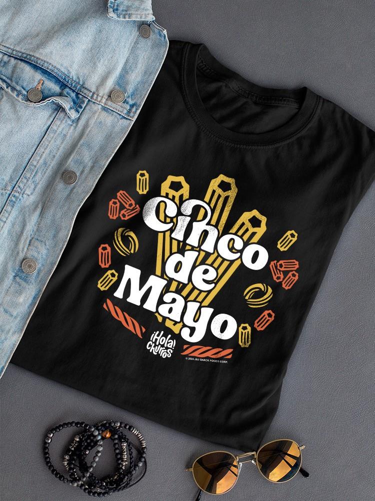 Officially Licensed Hola Churro Cinco De Mayo Churros Festive Women's T-shirt