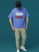 Officially Licensed Hola Churro Bold And Playful Dessert Art Men's T-shirt