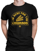 Officially Licensed Hola Churro Bold Retro Snack Lover Men's T-shirt