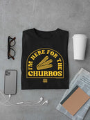 Officially Licensed Hola Churro Bold Retro Snack Lover Men's T-shirt