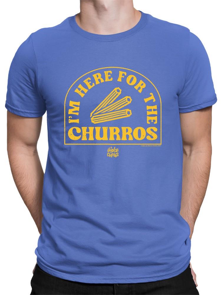 Officially Licensed Hola Churro Bold Retro Snack Lover Men's T-shirt