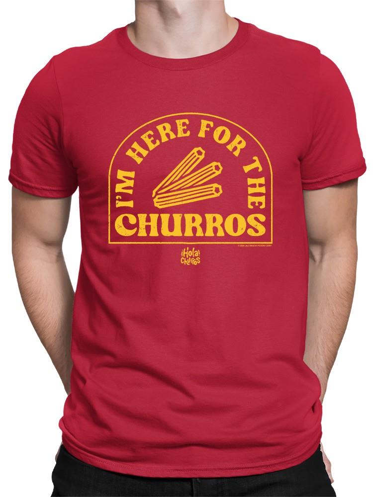 Officially Licensed Hola Churro Bold Retro Snack Lover Men's T-shirt