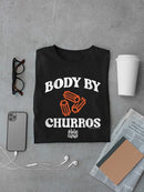 Officially Licensed Hola Churro Funny Body By Churros Men's T-shirt