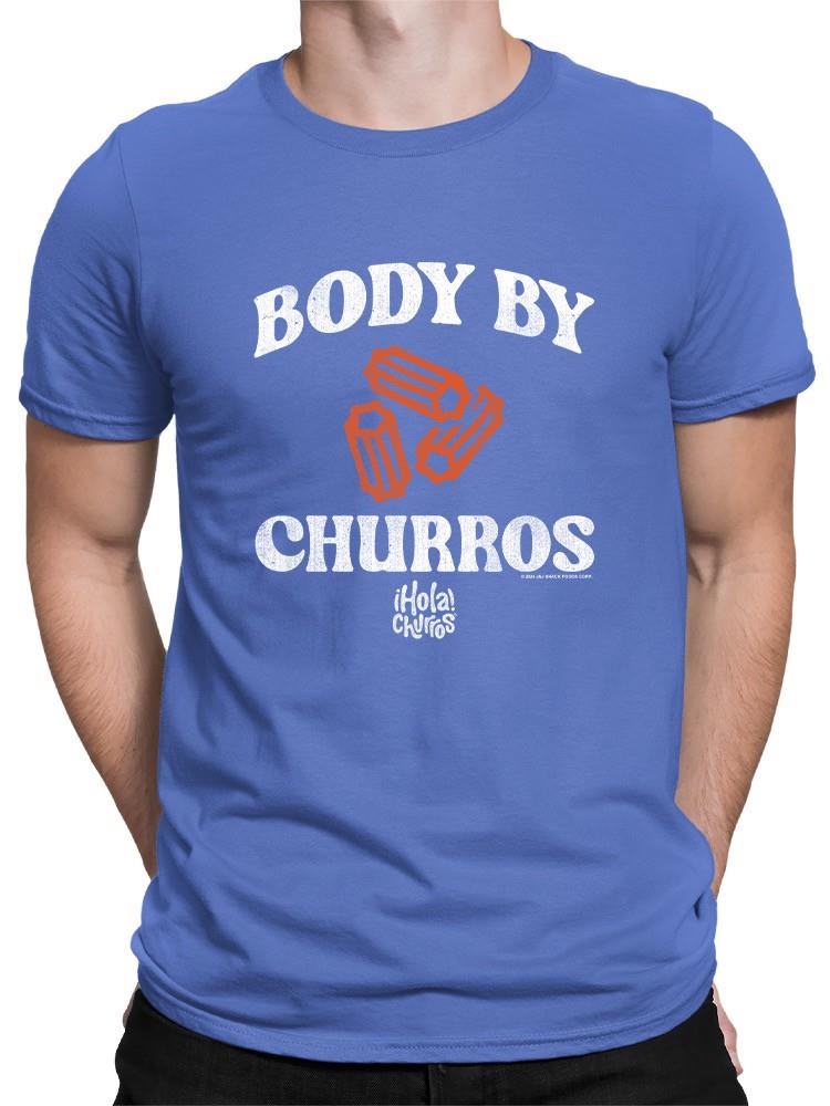Officially Licensed Hola Churro Funny Body By Churros Men's T-shirt