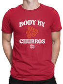 Officially Licensed Hola Churro Funny Body By Churros Men's T-shirt
