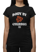 Officially Licensed Hola Churro Funny Body By Churros Retro-Inspired Women's T-shirt