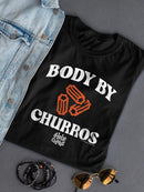 Officially Licensed Hola Churro Funny Body By Churros Retro-Inspired Women's T-shirt
