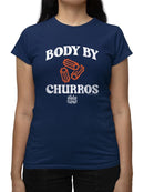 Officially Licensed Hola Churro Funny Body By Churros Retro-Inspired Women's T-shirt