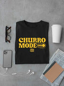 Officially Licensed Hola Churro Churro Mode On Bold Retro Men's T-shirt
