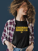 Officially Licensed Hola Churro Churro Mode On Bold Retro Women's T-shirt