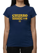 Officially Licensed Hola Churro Churro Mode On Bold Retro Women's T-shirt