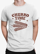 Officially Licensed Hola Churro Churro Time Retro Starry Snack Men's T-shirt