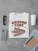 Officially Licensed Hola Churro Churro Time Retro Starry Snack Men's T-shirt