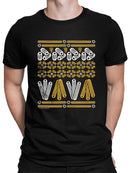 Officially Licensed Hola Churro Churro Pattern Fiesta Print Graphic Men's T-shirt