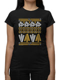 Officially Licensed Hola Churro Churro Pattern Fiesta Print Women's T-shirt