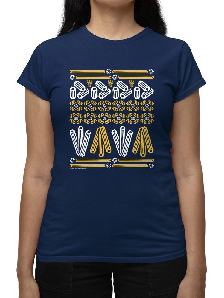 Officially Licensed Hola Churro Churro Pattern Fiesta Print Women's T-shirt