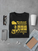 Officially Licensed Hola Churro Weekend Forecast Churro Fun Men's T-shirt