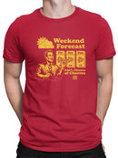 Officially Licensed Hola Churro Weekend Forecast Churro Fun Men's T-shirt