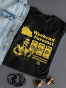 Officially Licensed Hola Churro Weekend Forecast Churro Fun Women's T-shirt