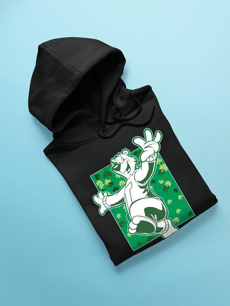 Officially Licensed ICEE Shamrock's Fun - Lucky St.Patrick's Day Graphic Men's Hoodie